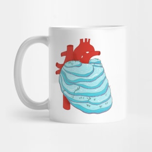 Heart Field Mug